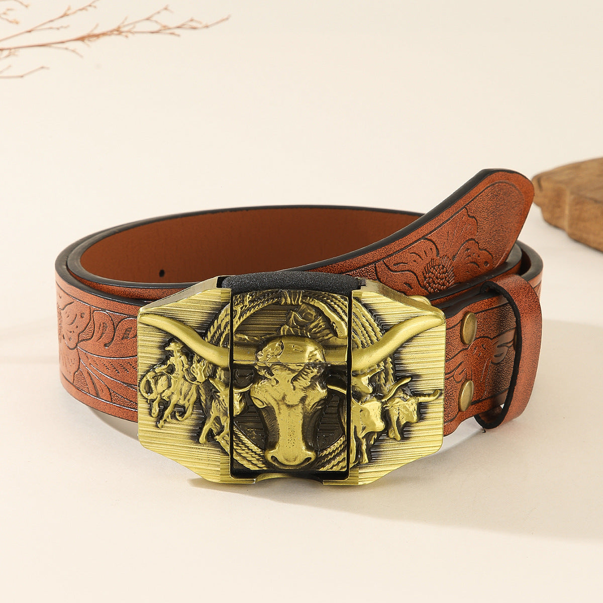 Longhorn Lighter Belt