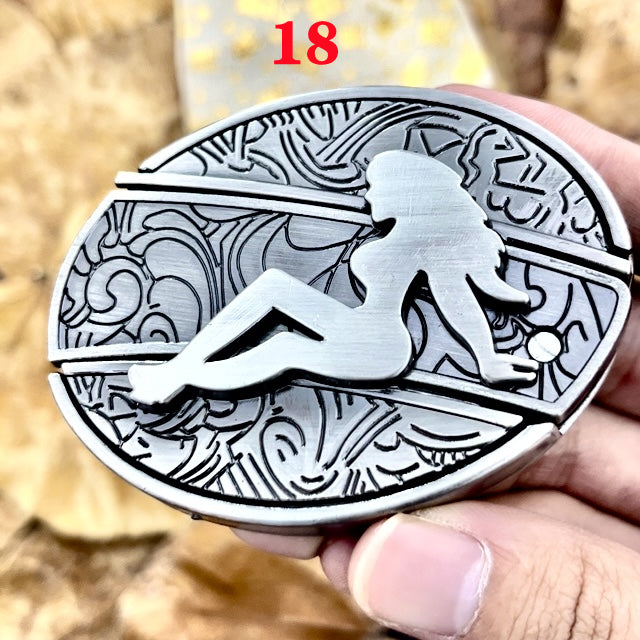 Separate belt buckle