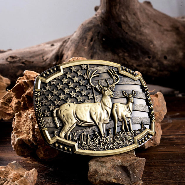  Belt Buckles Men Western Cowboy - Deer Belt Buckle for Women &  Men Don't Tread On Me Cowboy Belt Buckle | Western Belt Buckles for Men