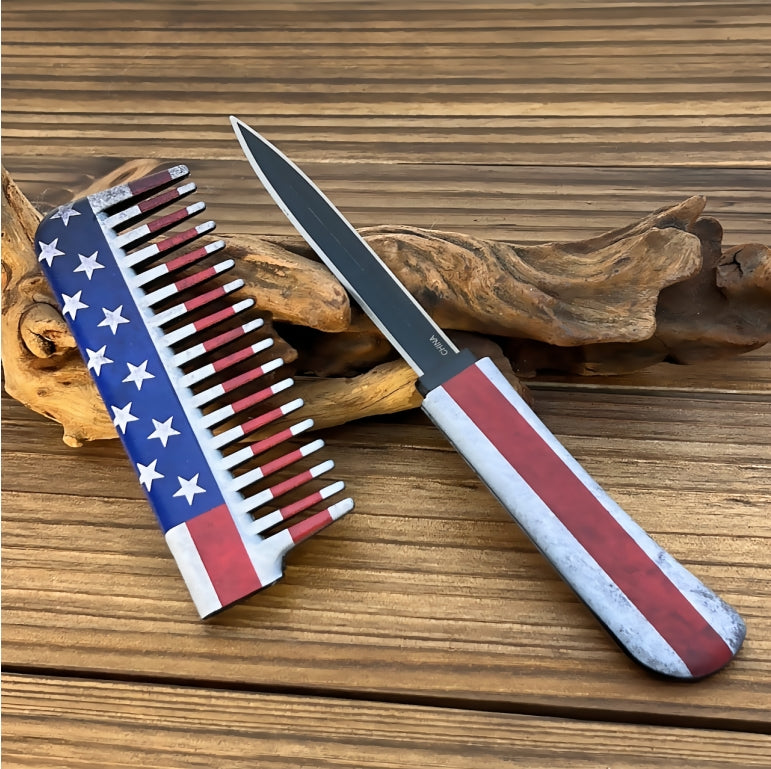 American Flag Themed Self Defense Belt Set