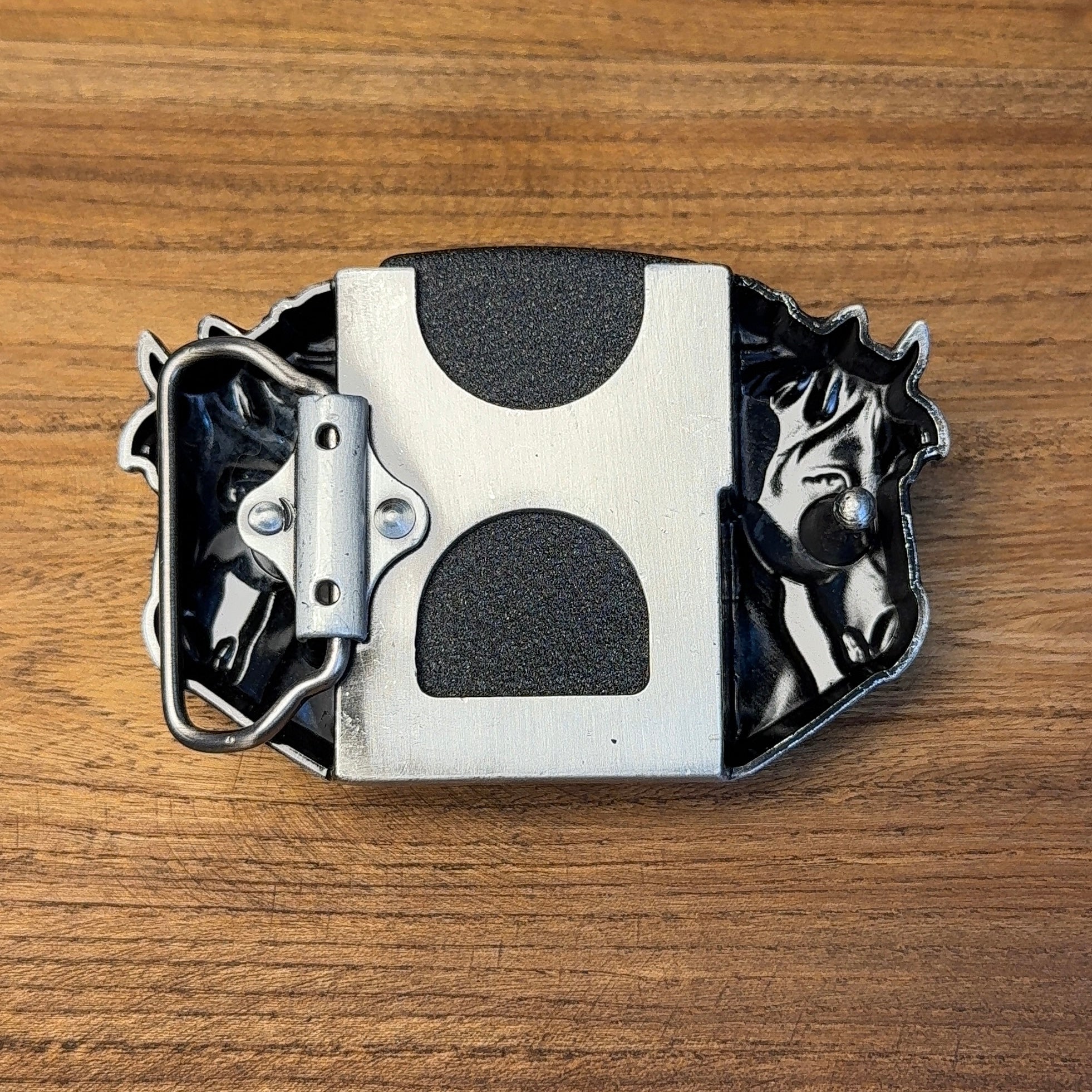 Western cowboy horse-themed belt set