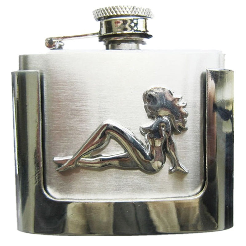 Stainless Steel Hip Flask Belt Buckle