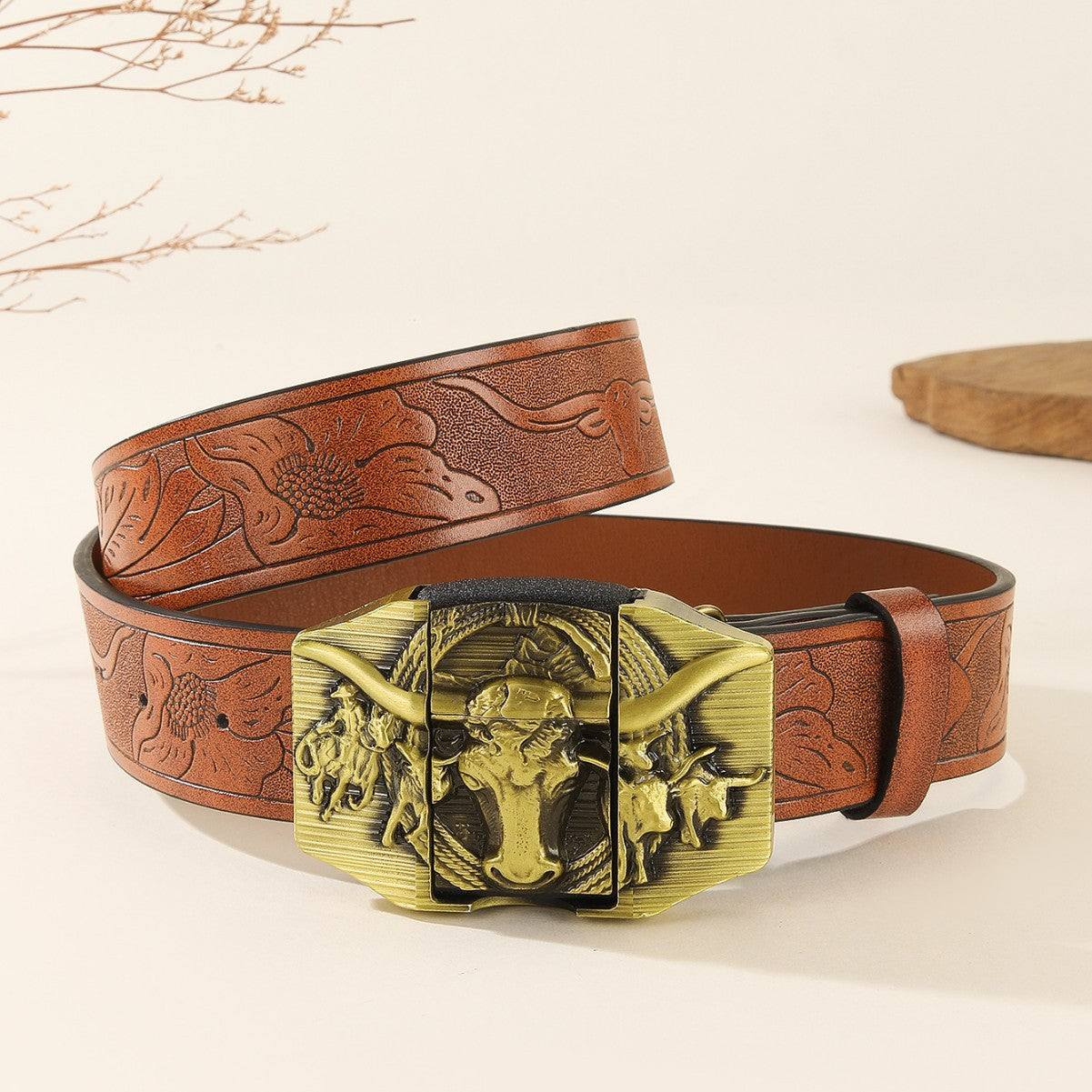 Longhorn Lighter Belt