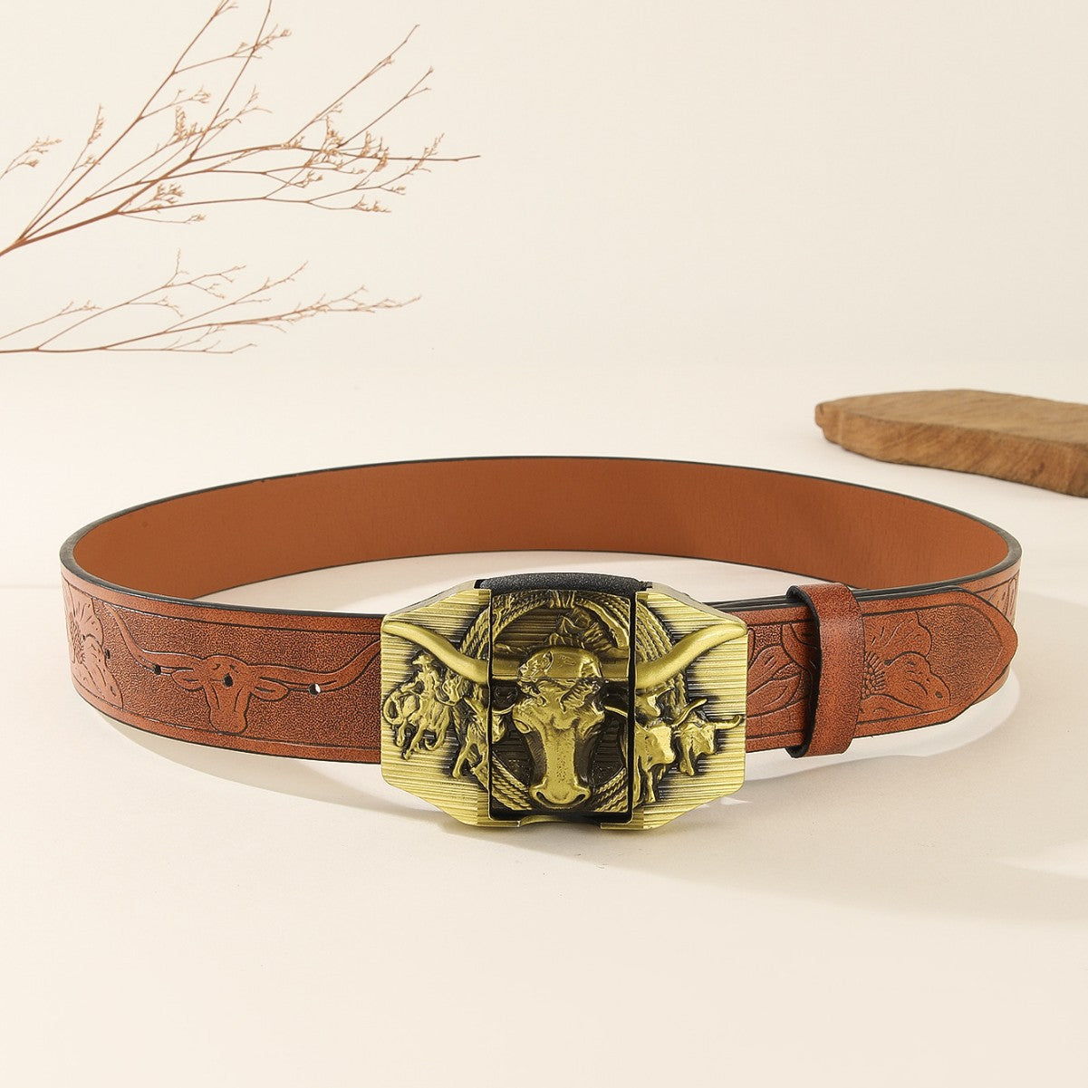 Longhorn Lighter Belt