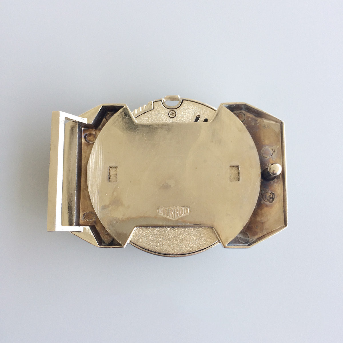 Western bullhead lighter belt buckle