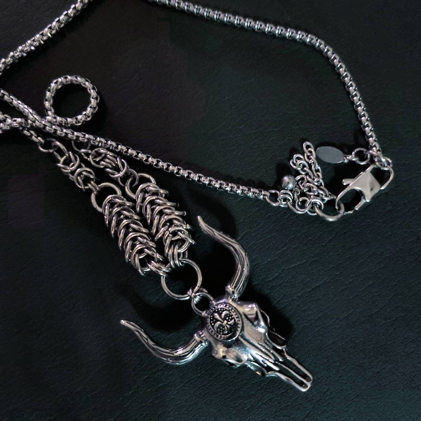 Longhorn Skull necklaces